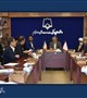 نشست هیئت رئیسه دانشگاه با حضور دکتر رادفر رئیس دانشگاه علوم پزشکی بم